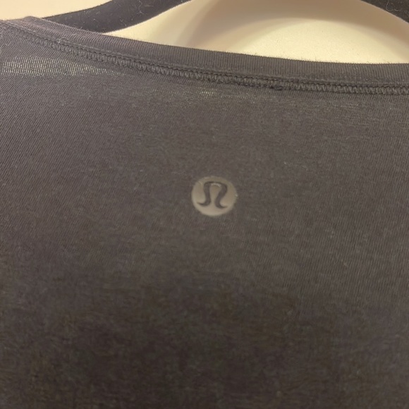 LULULEMON black tie up long sleeve - Picture 3 of 5